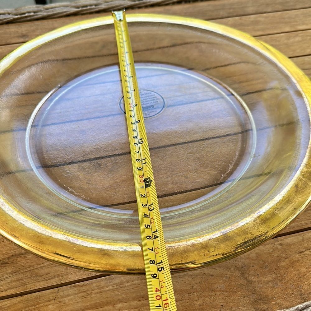 Pier 1 Round Italian Plate/Tray Decor - Picture 7 of 7